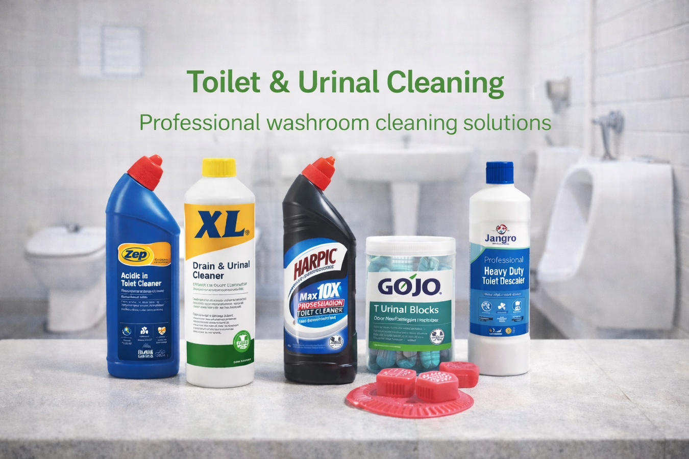 Toilet & Urinal Cleaning