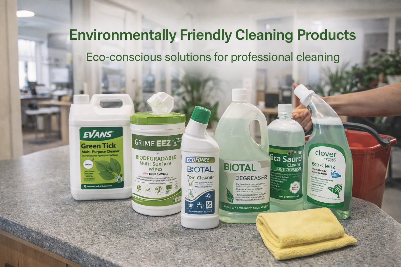 Environmentally Friendly Cleaning Products