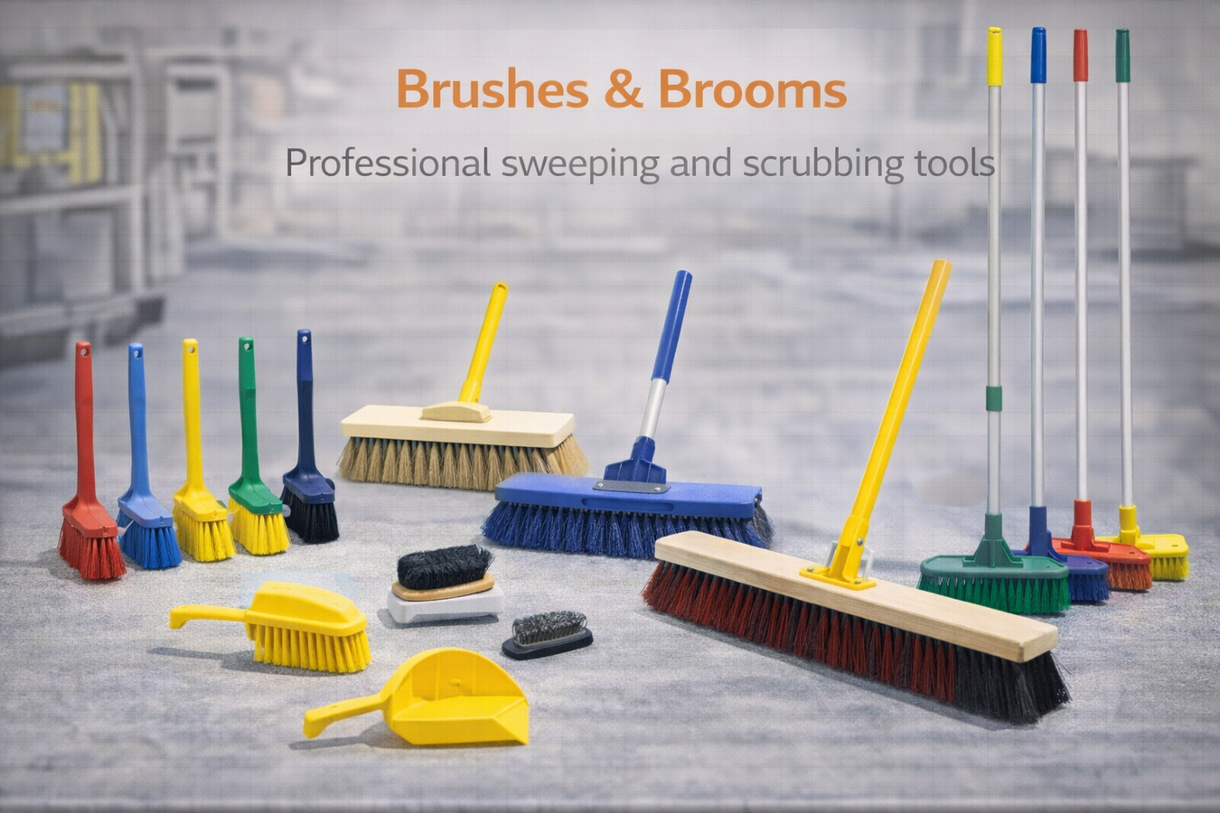 Brushes & Brooms