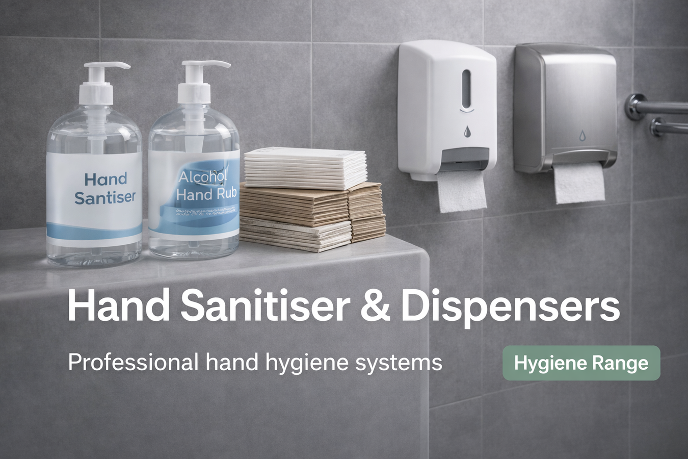 Hand Wash, Hand Sanitiser & Dispenser