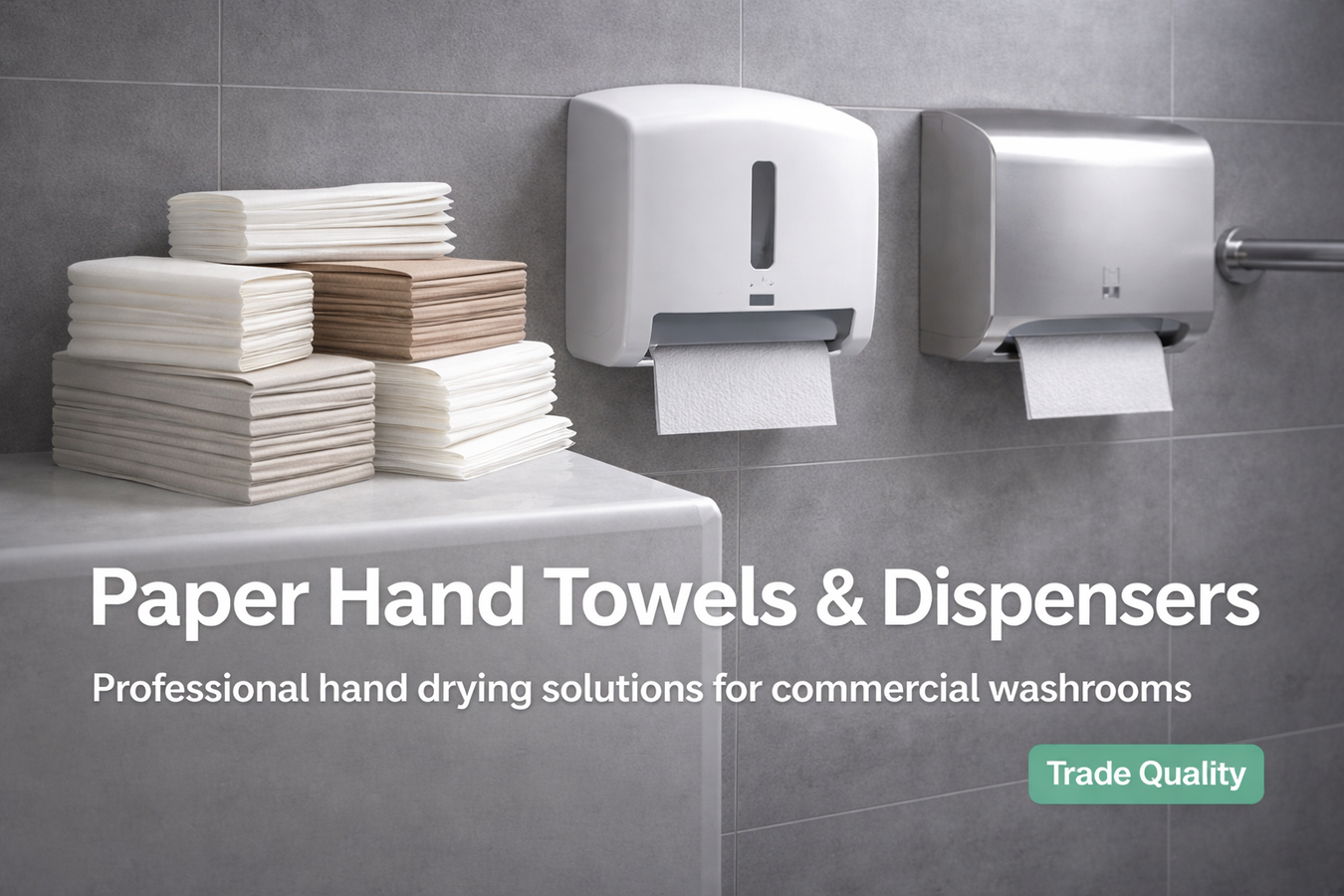 Paper Hand Towels & Dispenser