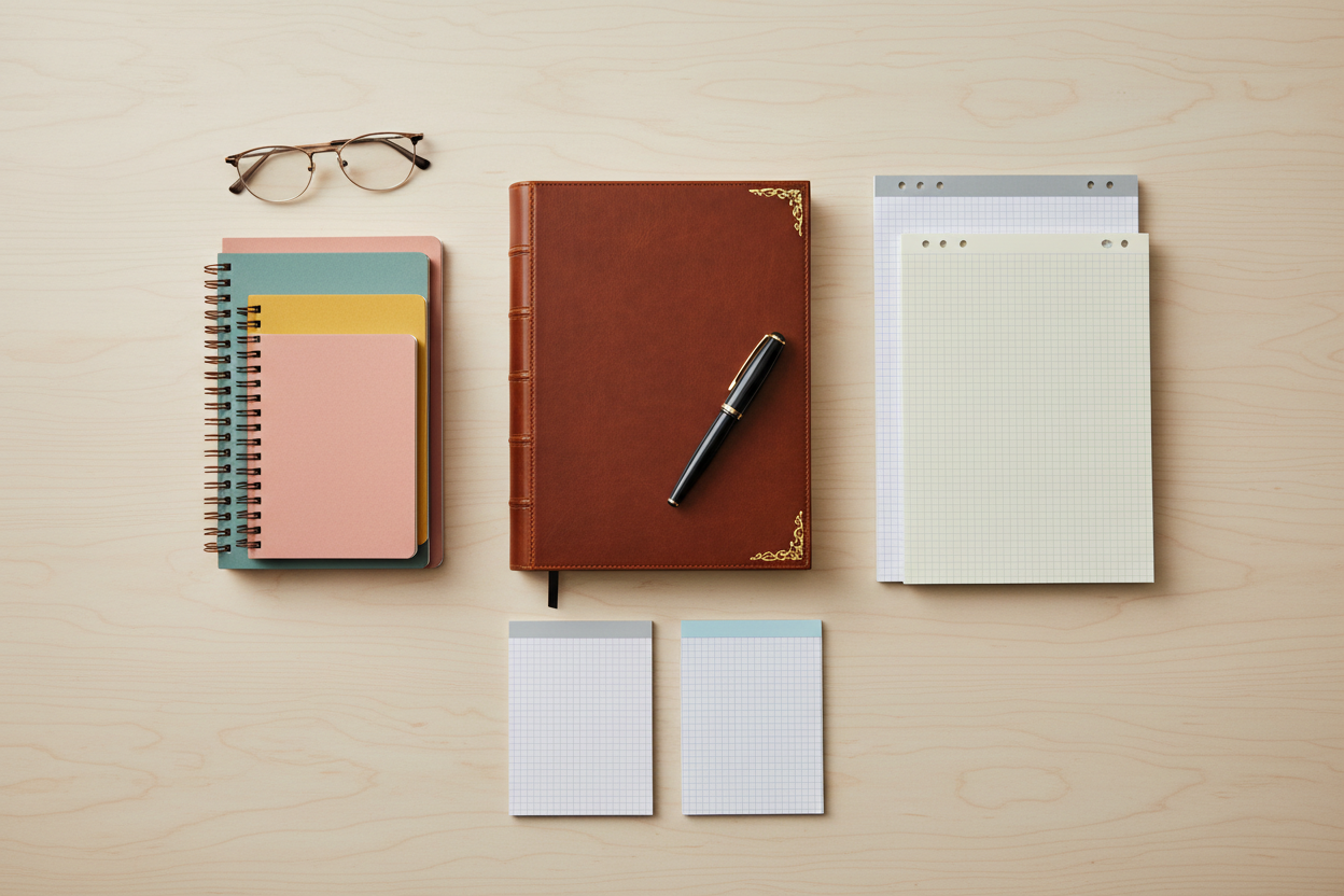 Notebooks, Notepads & Accounts Books