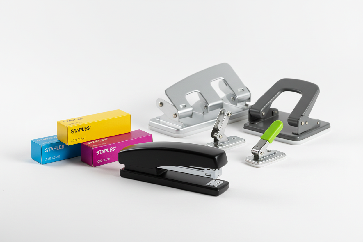 Staplers, Staples & Hole Punchers