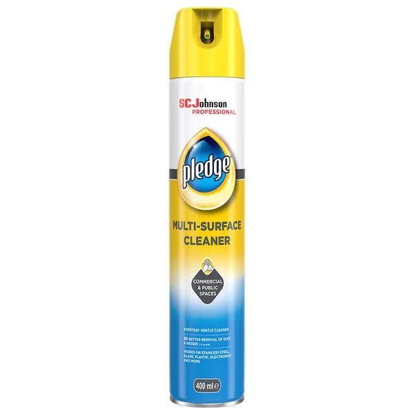 SCJ Pledge Multi Surface Polish Aerosol 400ML