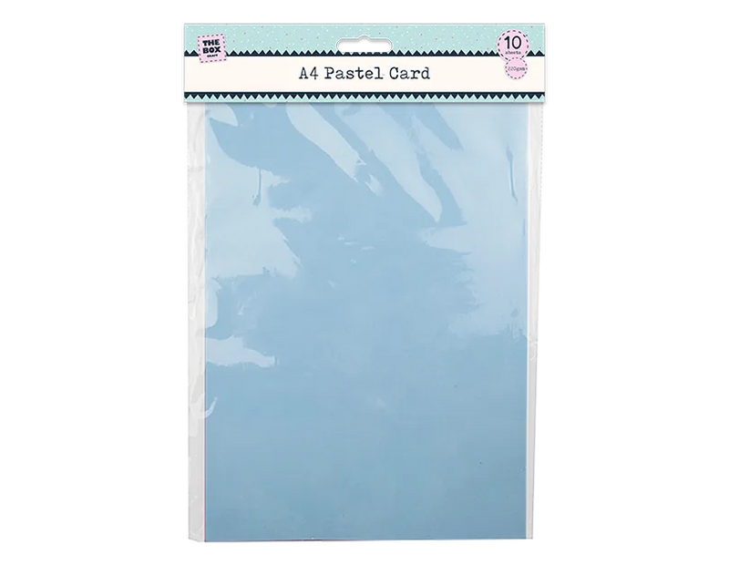 A4 Pastel Card – 10 Packs