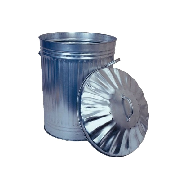 Galvanized Dustbin c/w Lid