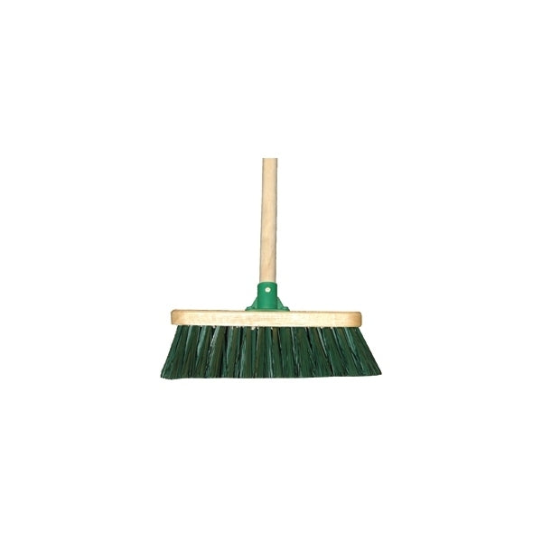 Broom Head PVC 13" c/w 48" Handle Black