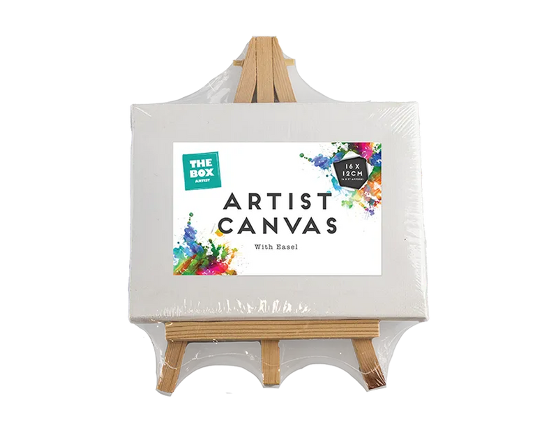 Small Canvas on Stand – Mini Artist Painting Canvas