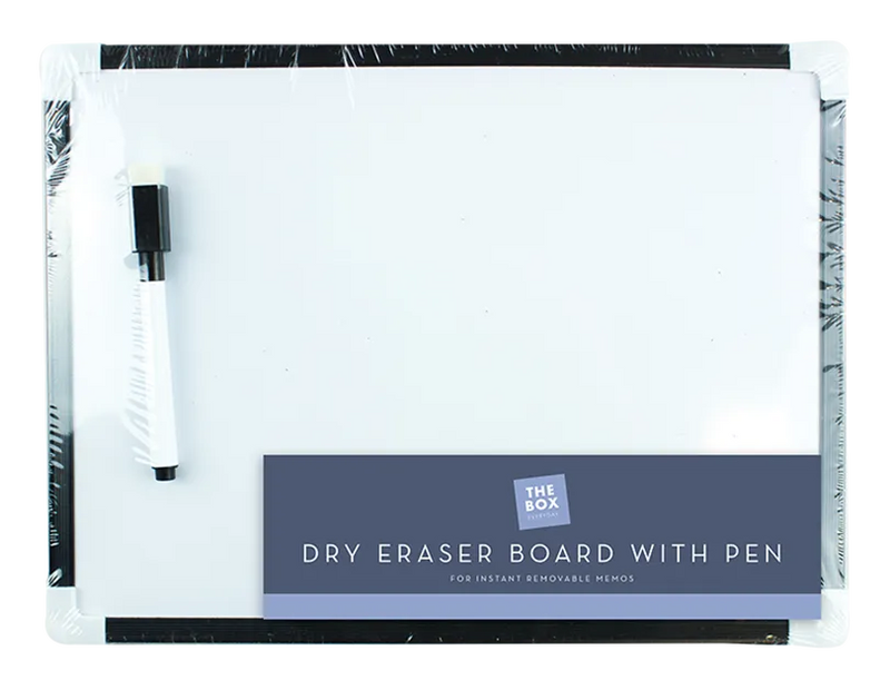 Whiteboard & Pen Set – 4 Piece