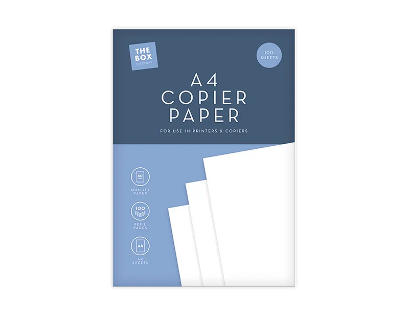 A4 Copier Paper – 100 Sheets | Multipurpose Printer Paper