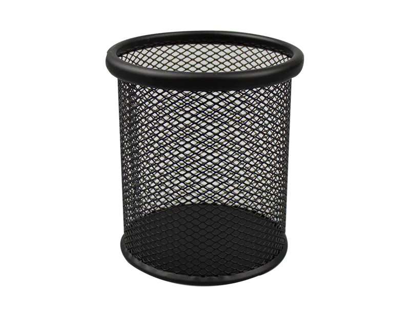 Metal Pen Pot – Mesh Desk Pen & Pencil Holder
