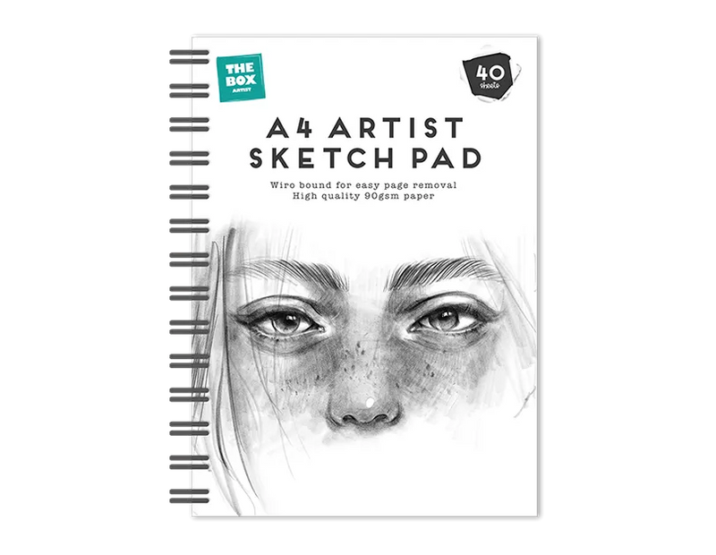A4 Sketch Pad – 40 Sheets | Artist Drawing Pad